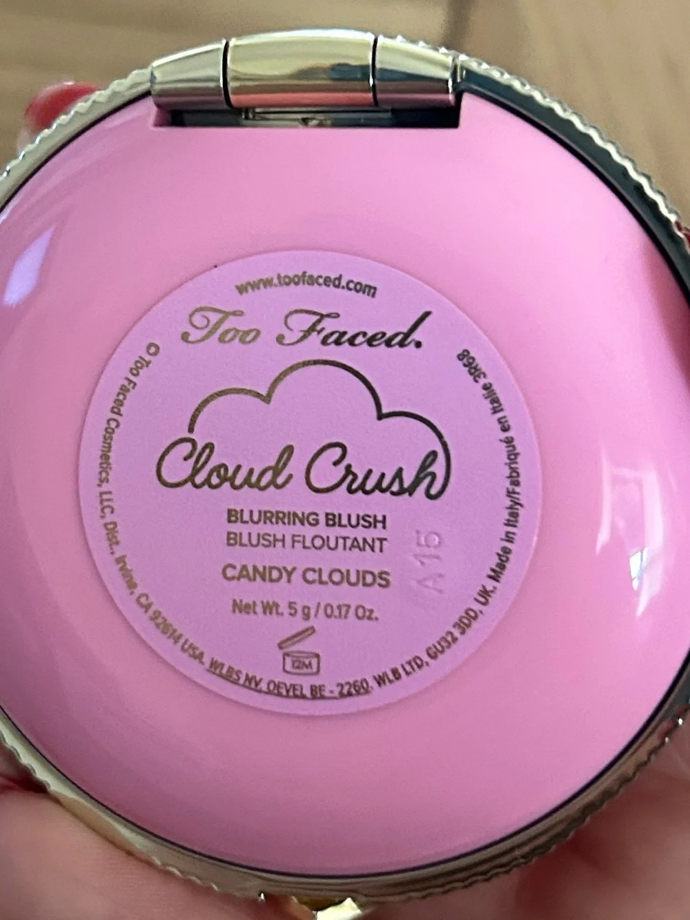 Too Faced box may packaging